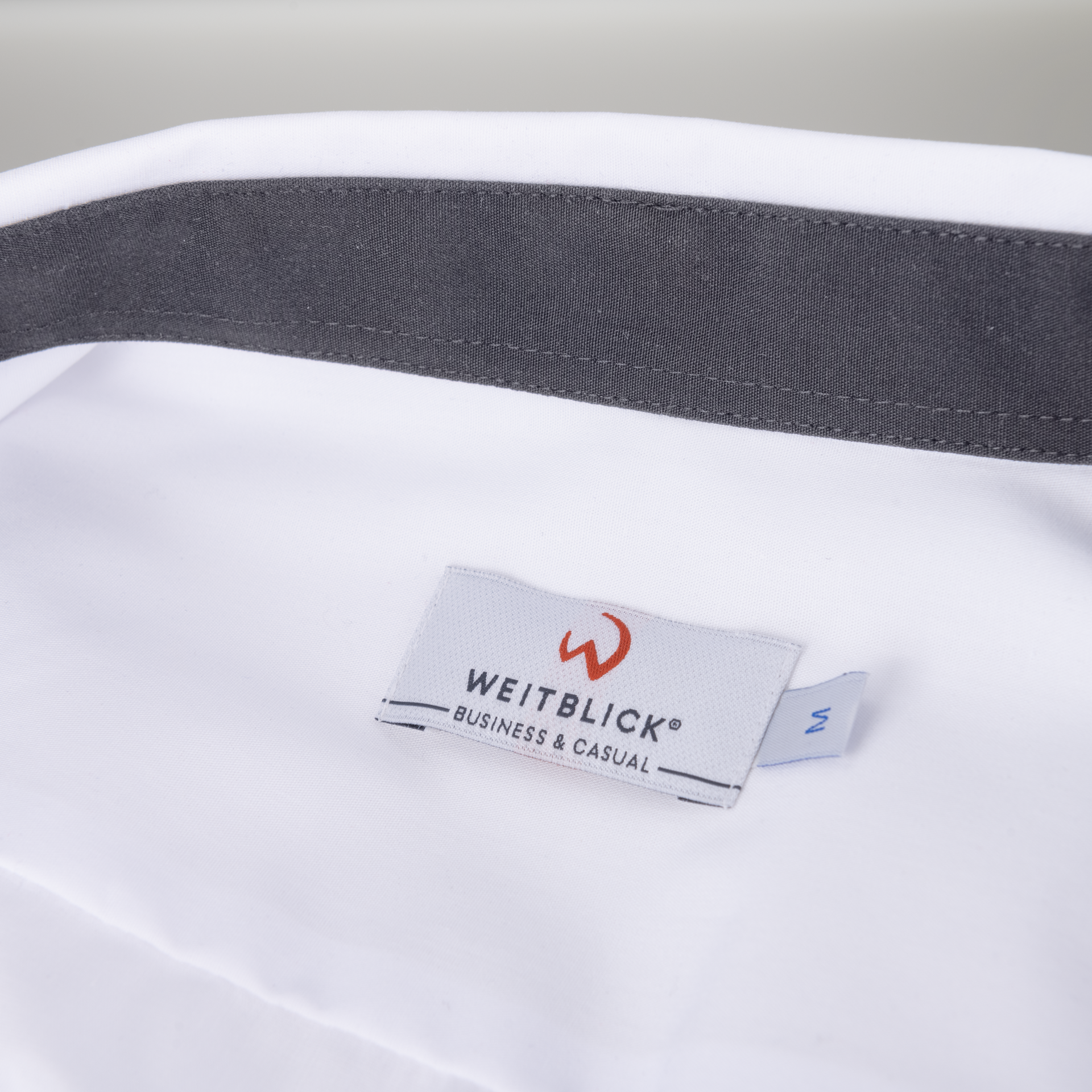 BUSINESS&CASUAL Hemd langarm, kontrast für Herren