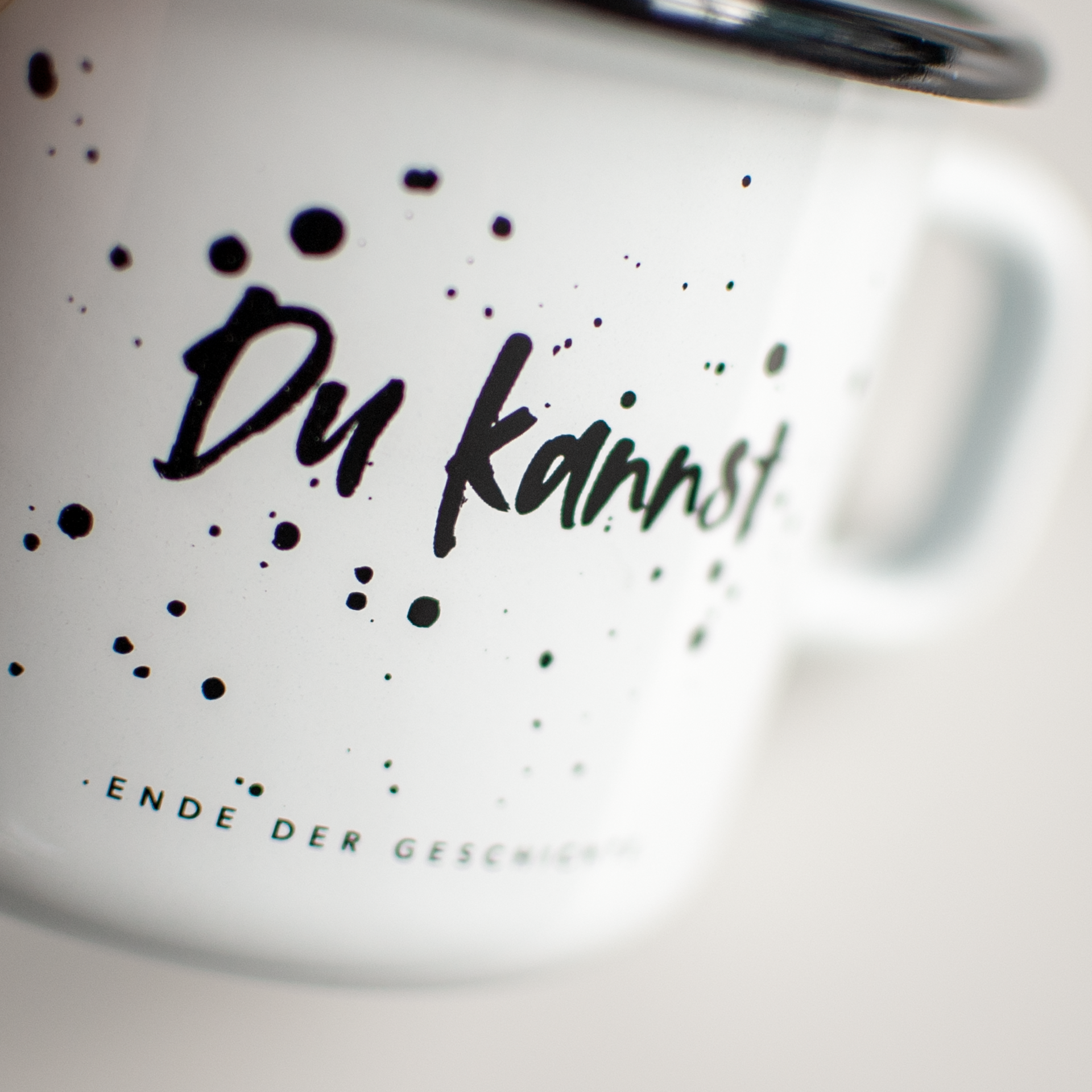 FANARTIKEL Retro-Becher "Du kannst"