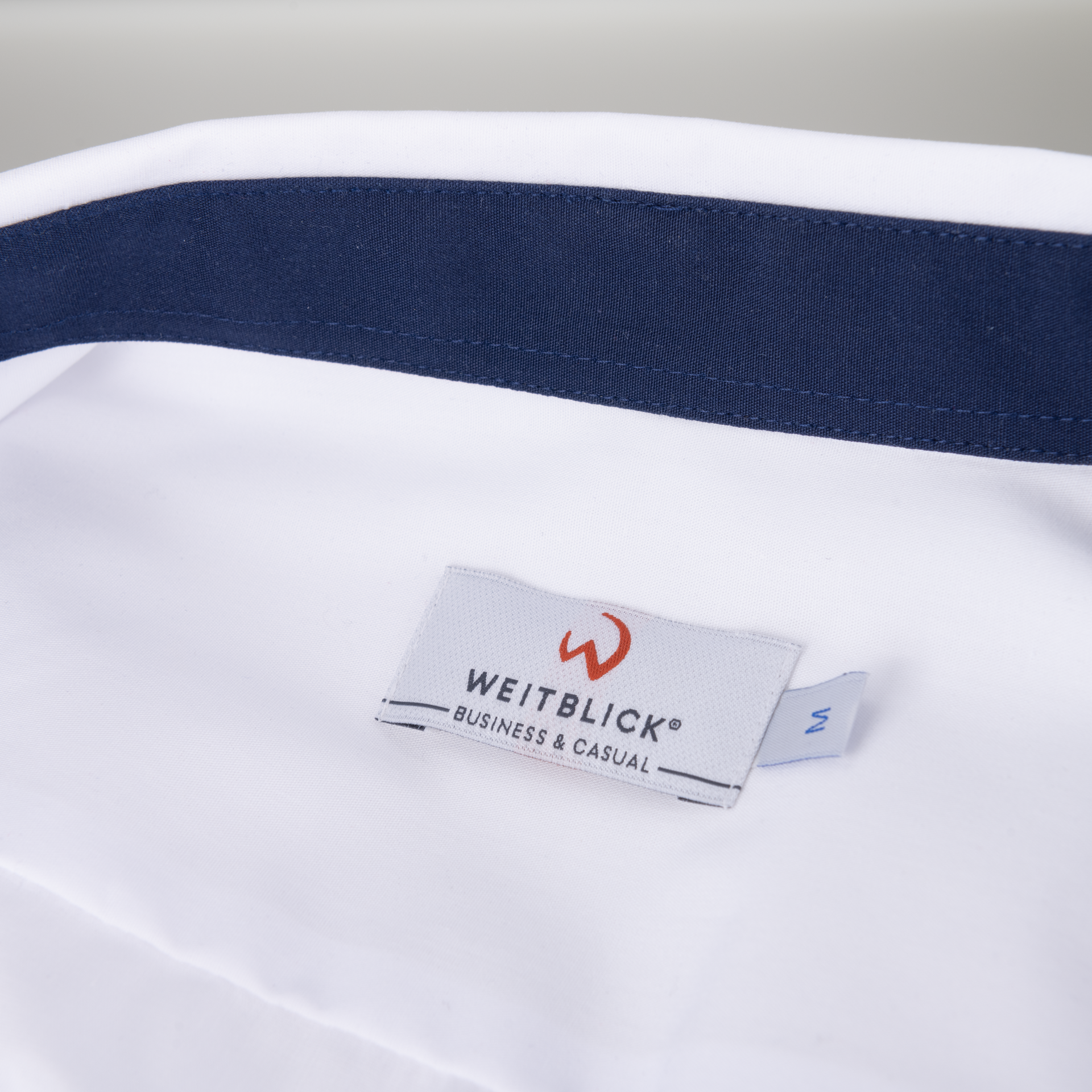 BUSINESS&CASUAL Hemd langarm, kontrast für Herren