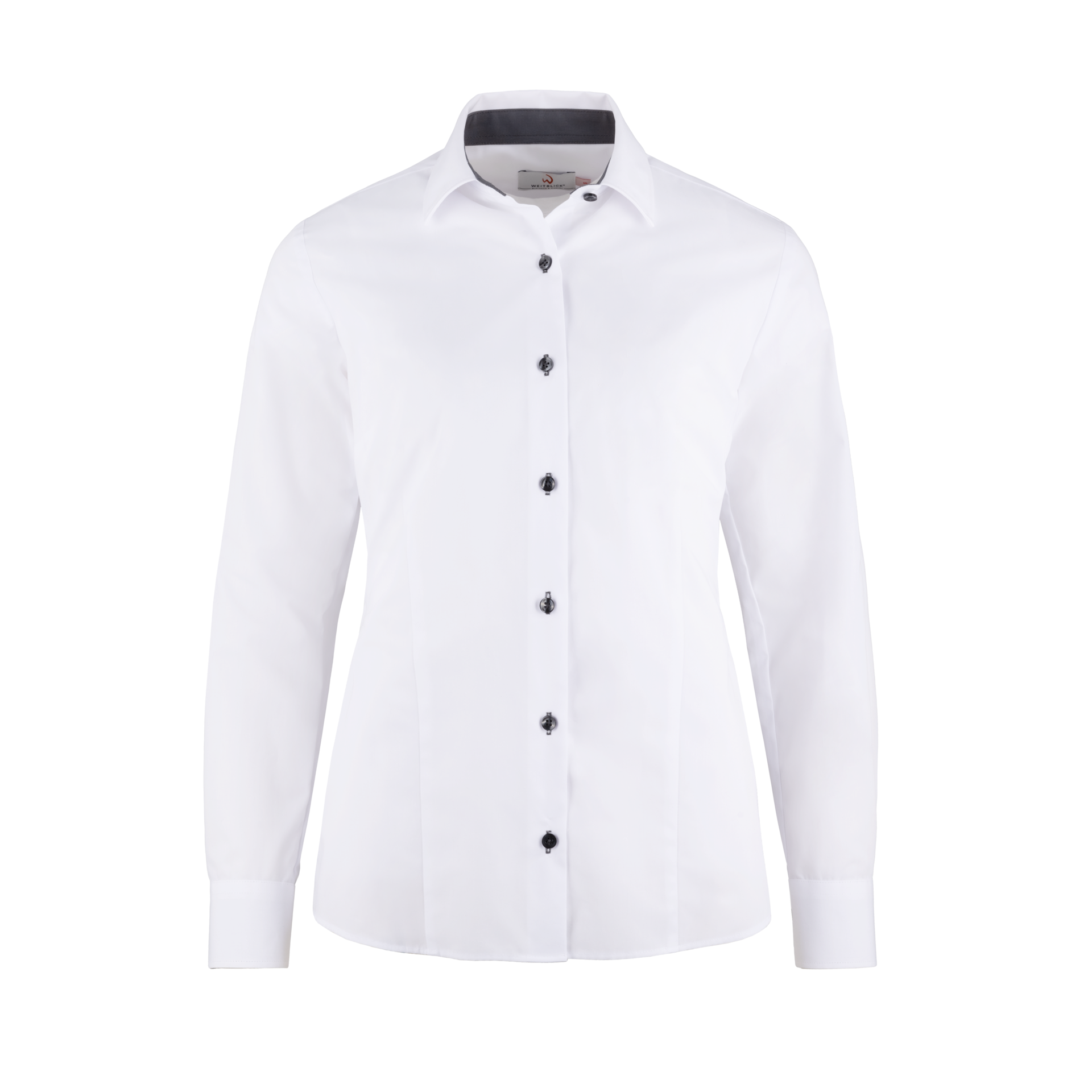 BUSINESS&CASUAL Bluse langarm, kontrast für Damen