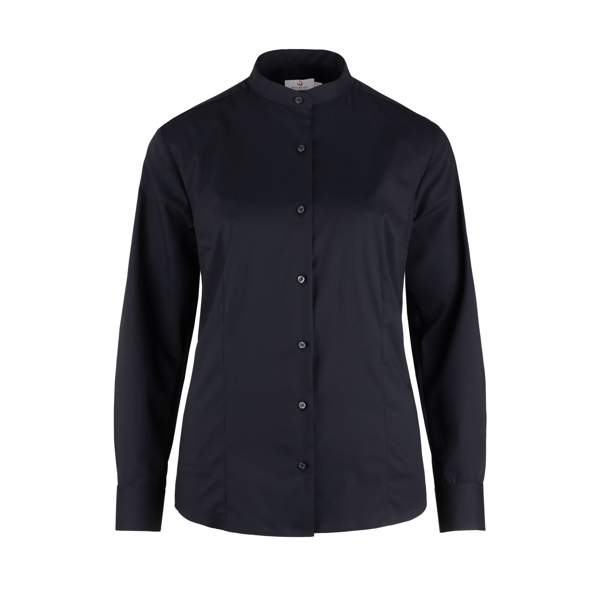 BUSINESS&CASUAL Stehkragenbluse langarm für Damen