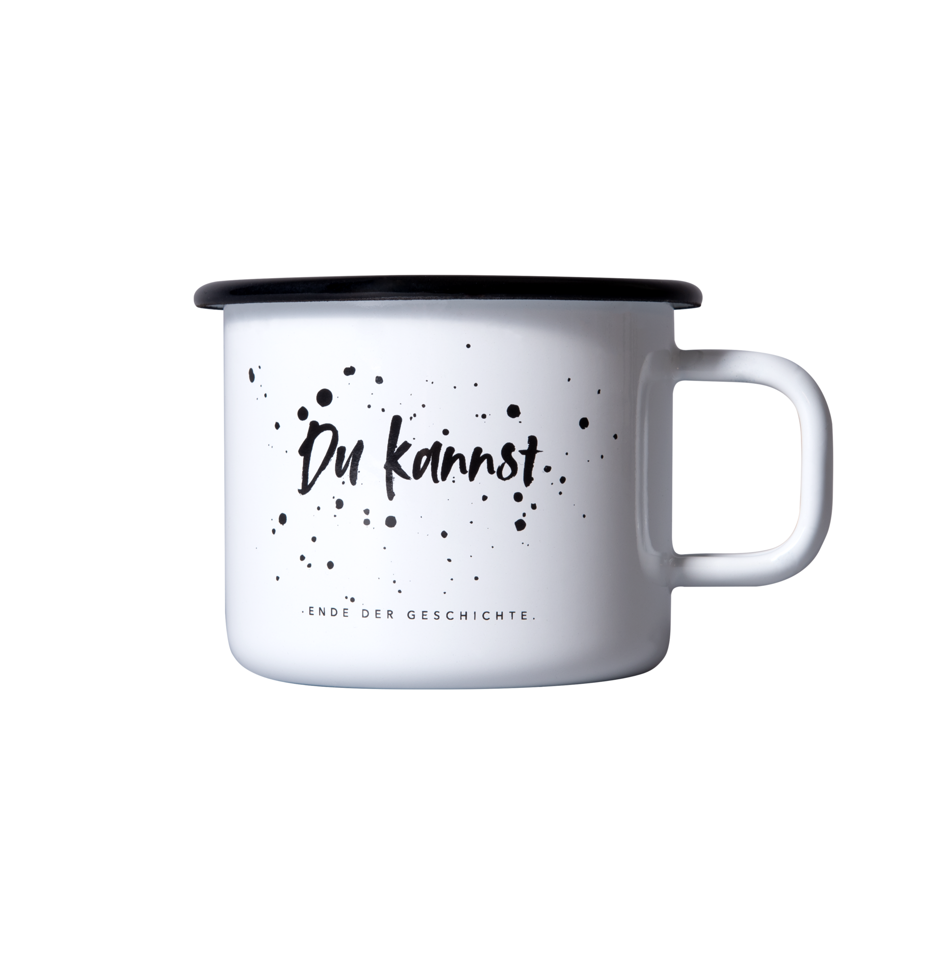 FANARTIKEL Retro-Becher "Du kannst"