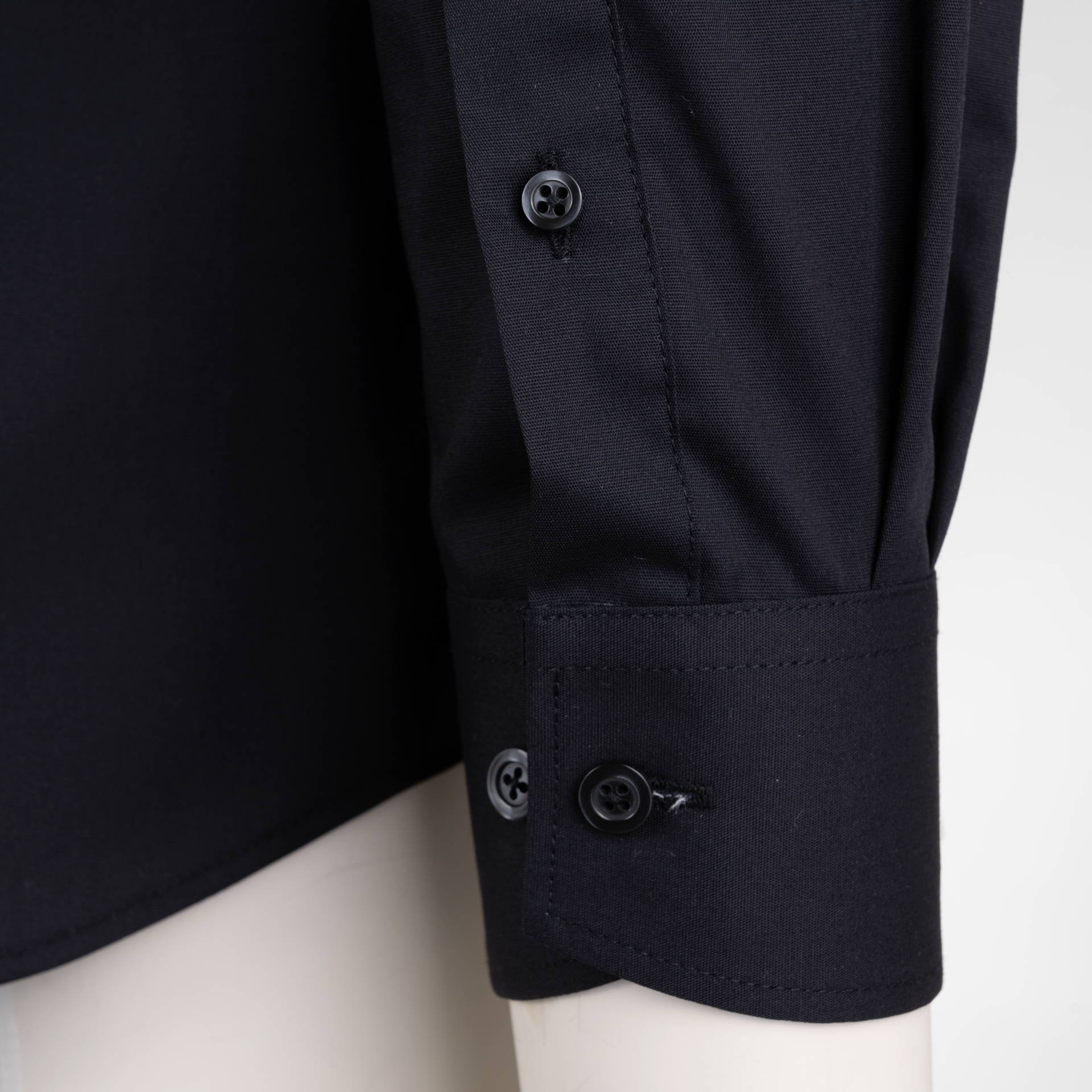 BUSINESS&CASUAL Stehkragenhemd langarm für Herren